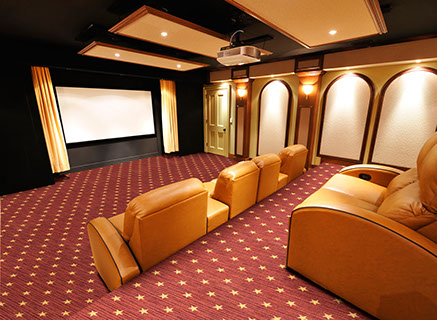 Home Theater Joy Carpet